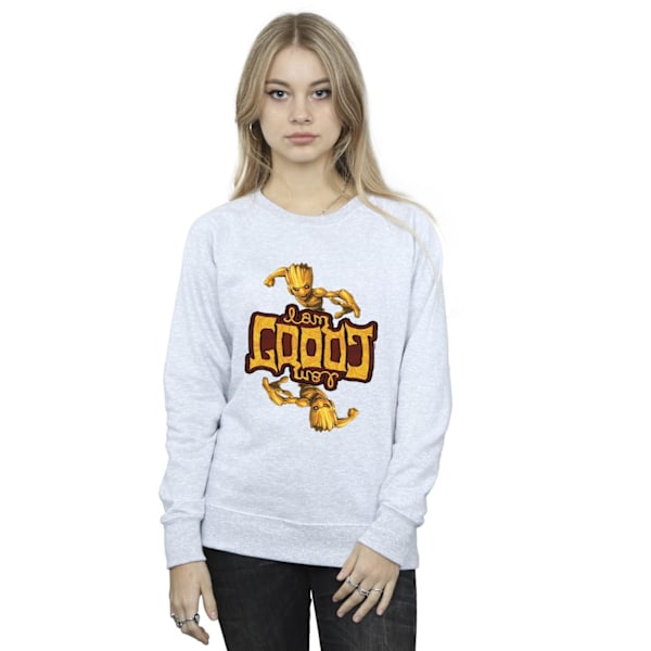 Marvel Dam/Kvinnor Guardians Of The Galaxy Groot Inverted Gra Sports Grey L