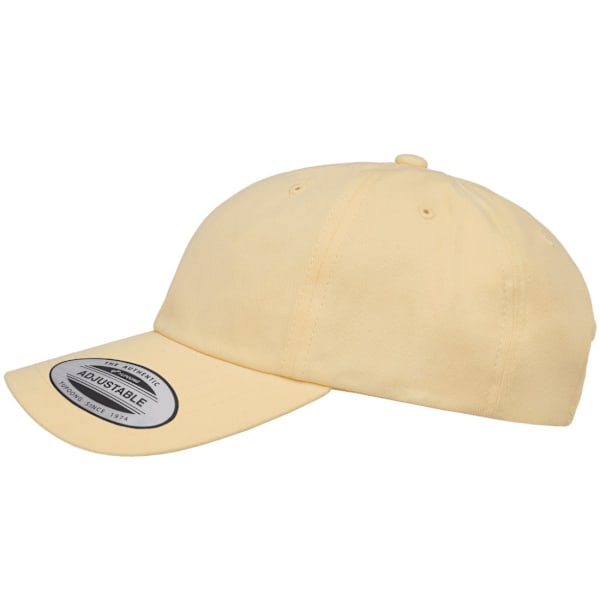 Flexfit By Yupoong Persika Bomullstwill Dad Cap One Size Gul Yellow One Size