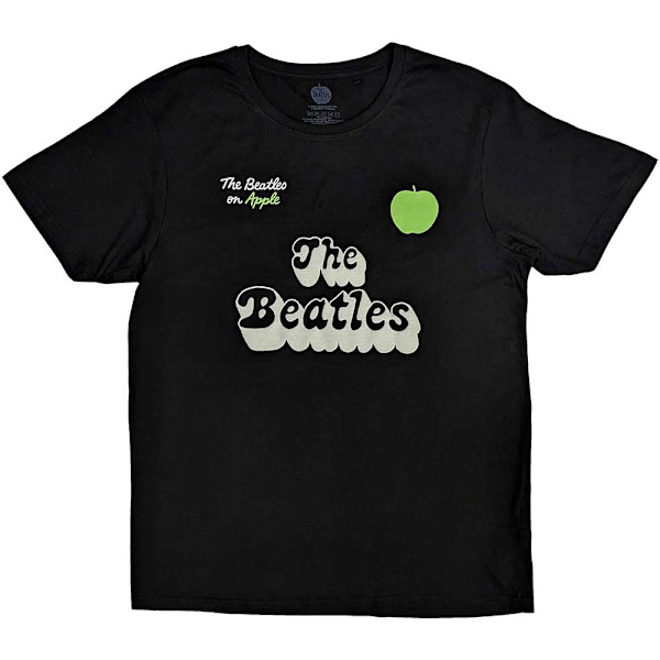 The Beatles Unisex Adult 70s Logo T-Shirt XXL Svart Black XXL