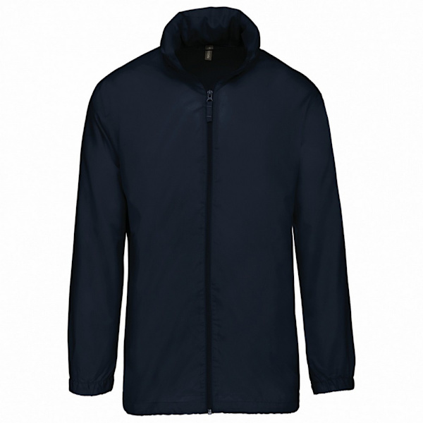 Kariban Unisex Vuxen Enfärgad Vindjacka XL Marinblå Navy XL