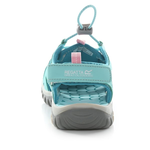 Regatta Barn/Barn Greta Gris Sandaler 4.5 UK Aruba Blå/Atla Aruba Blue/Atlantis 4.5 UK