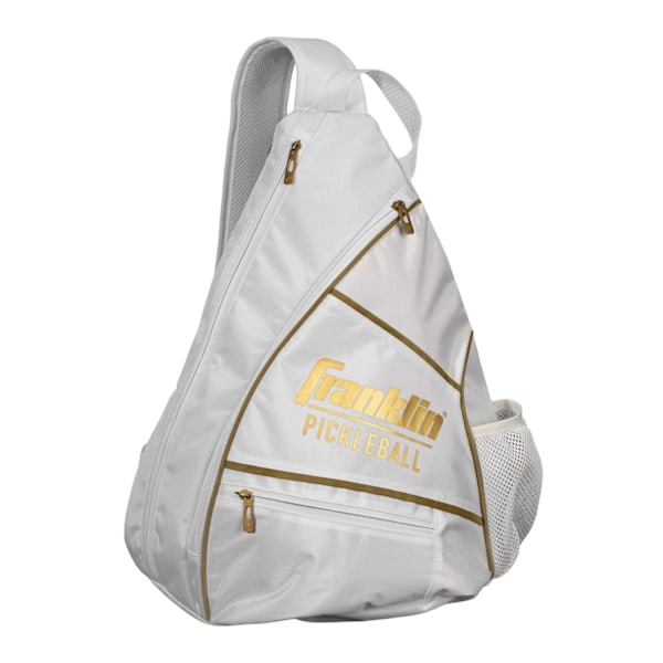 Franklin Logo Pickleball Sling ryggsäck One Size Vit/Guld White/Gold One Size