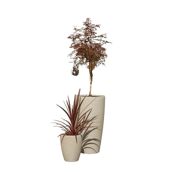Strata Amesbury Steneffekt Kruka 50cm Grå Grey 50cm