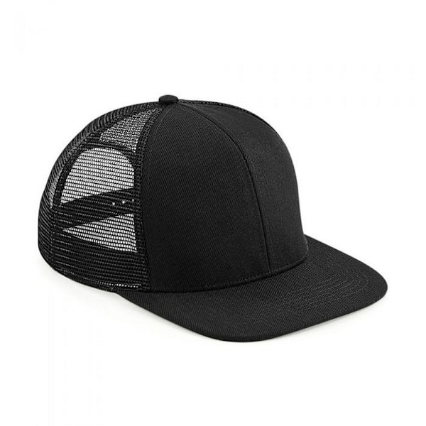 Beechfield Unisex Truckerkeps för vuxna, One Size, Svart Black One Size