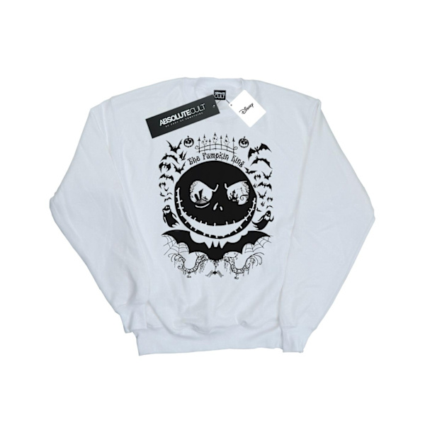 Disney Girls Nightmare Before Christmas Jack The Pumpkin King S White 12-13 Years