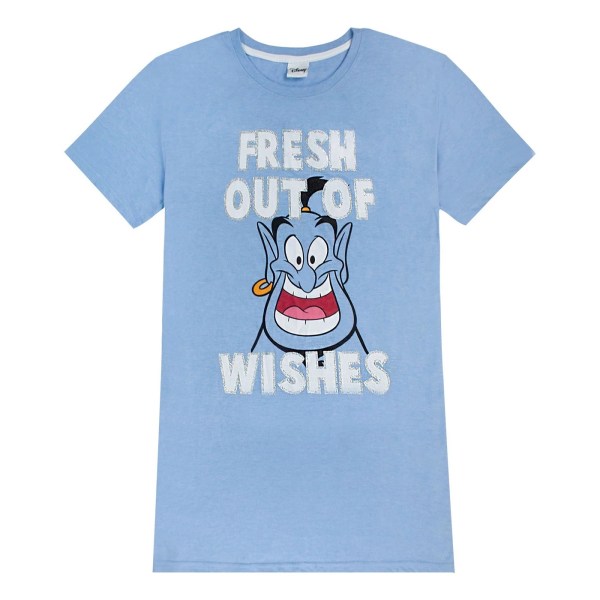 Aladdin Dam/Dam Genie Fresh Out Of Wishes Nattklänning 14 Blue 14 UK - 16 UK