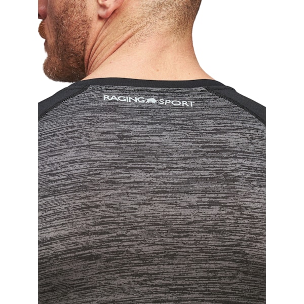 Raging Bull Herr Performance Långärmad T-shirt L Svart Black L