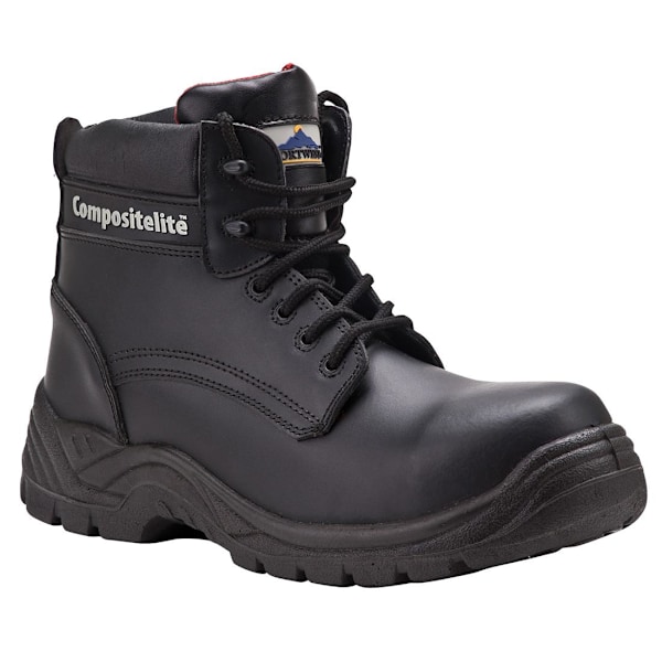 Portwest Unisex Adult Thor Läder Compositelite Säkerhetsstövlar 7 Black 7 UK