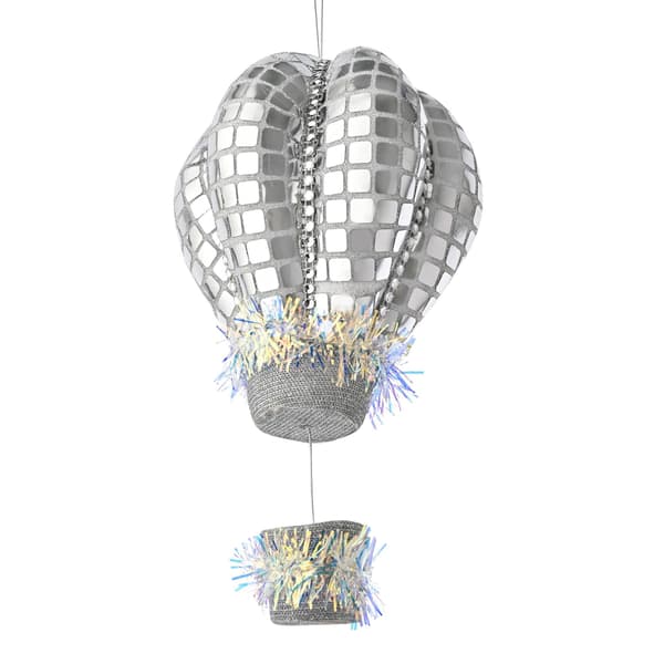Disco Hängande Ornament - Luftballong 22cm One Size Silver Silver One Size