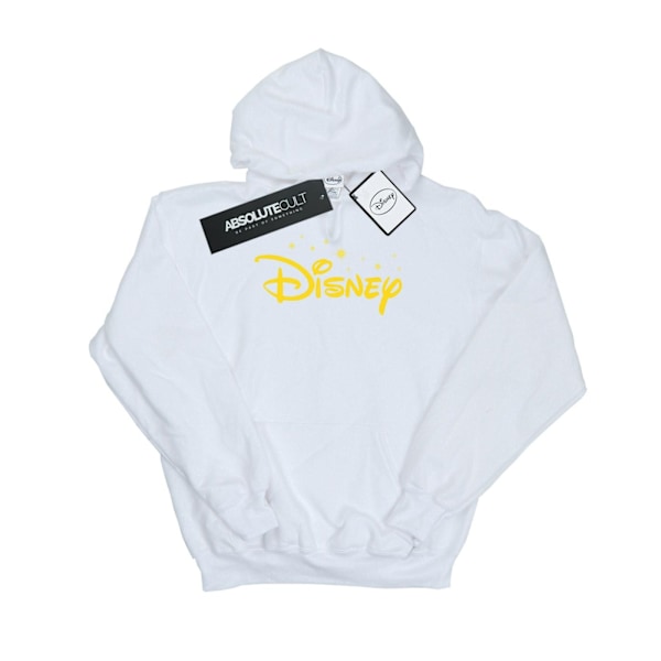 Disney Herr Logo Stars Hoodie M Vit White M