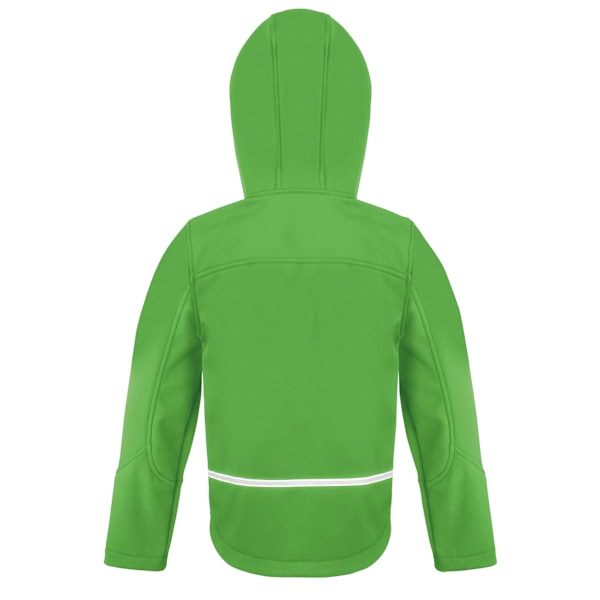 Result Core Barn/Barn TX Performance Huvförsedd Mjuk Skaljacka Vivid Green/Black 3-4 Years