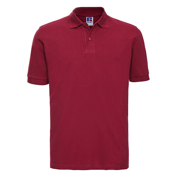 Russell Herr Classic Cotton Pique Poloskjorta M Classic Red Classic Red M