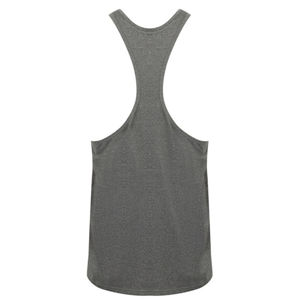 Tombo Herr Muskeltröja Topp XL Gråmelerad Grey Marl XL