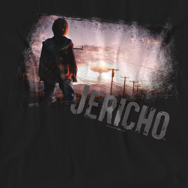 Jericho Unisex Vuxen Svampmoln T-Shirt L Svart Black L