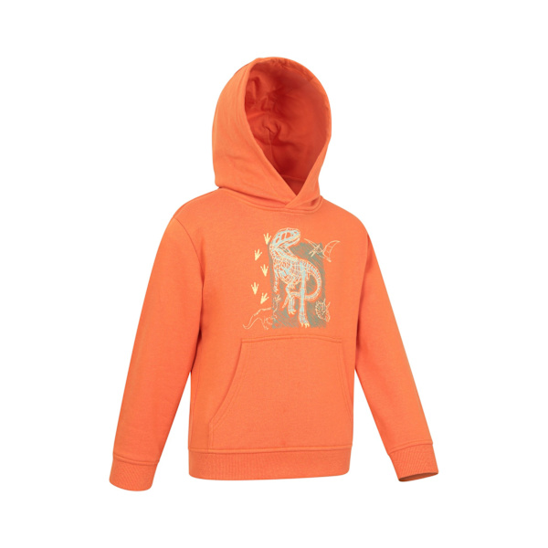 Mountain Warehouse Barnkläder/Barn Dinosaurier Ekologisk Glow In The Orange 7-8 Years