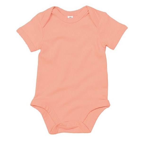 Babybugz Baby Unisex Bomull Body 6/12 Månader Dusty Rose Dusty Rose 6/12 Months