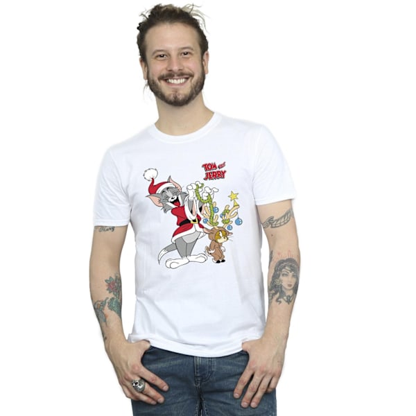Tom & Jerry Jul Ren T-shirt 4XL Vit White 4XL
