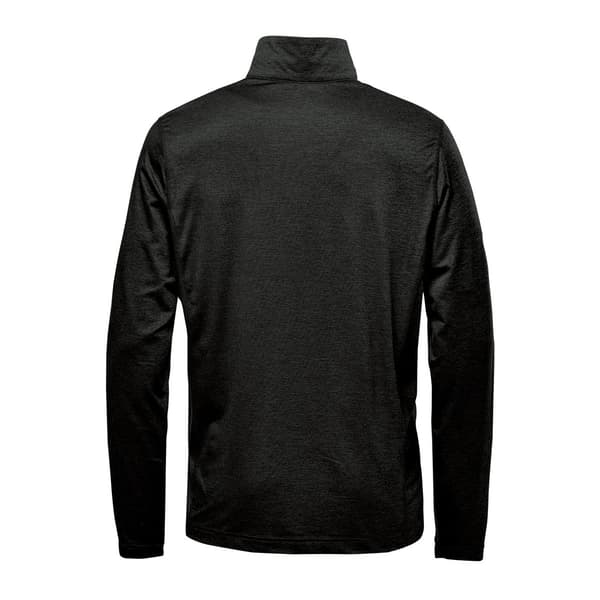 Stormtech Milano Zippad Pullover för män S Svart Black S