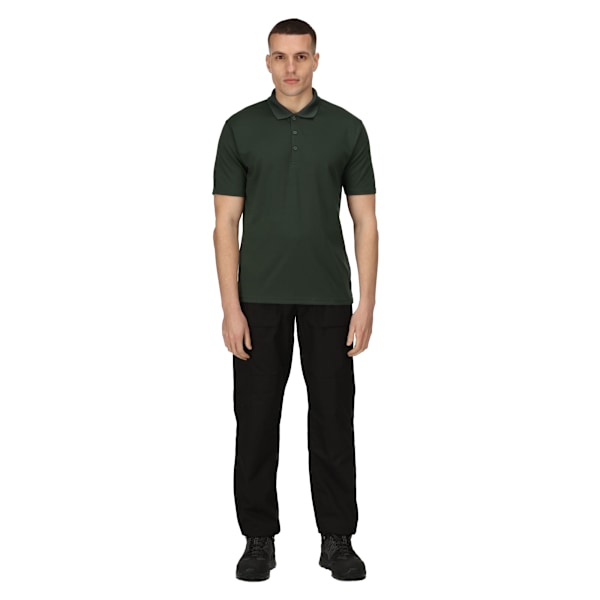 Regatta Professional Herr Fukttransporterande Pikétröja XXL Mörk Dark Green XXL