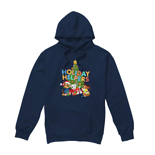 Paw Patrol Herr Julhjälpare Julhuvtröja XL Marinblå Navy XL