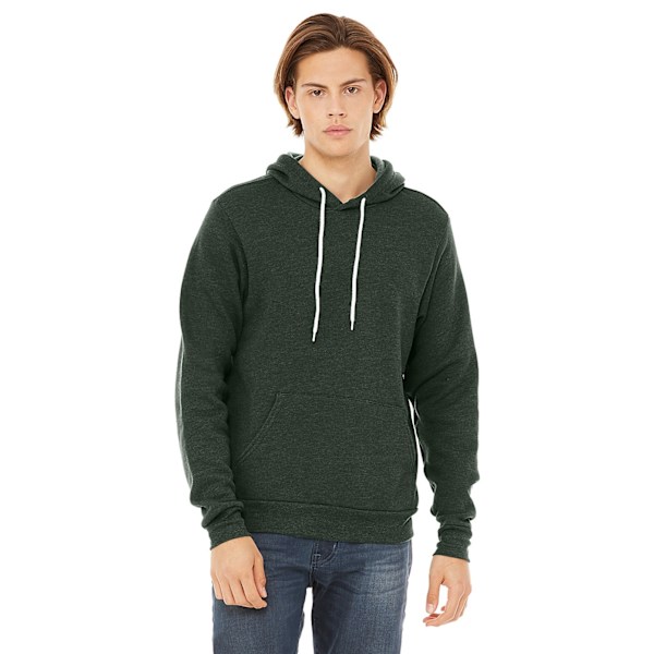 Bella + Canvas Unisex Huvtröja för Vuxna L Heather Forest G Heather Forest Green L