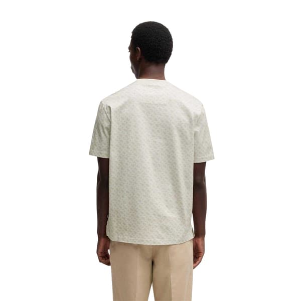 Boss Herr Taut T-Shirt S Vit White S