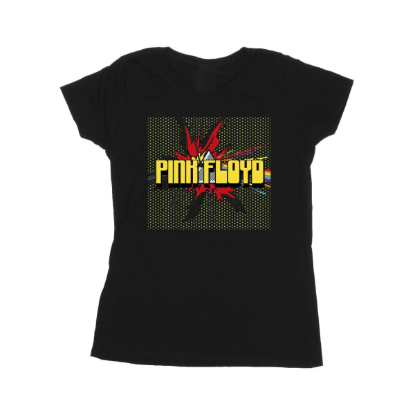 Pink Floyd Dam/Kvinnor Pop Art Bomull T-Shirt L Svart Black L