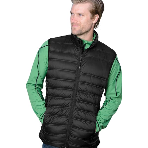Stormtech Basecamp Termisk Quiltad Väst för Män S Svart Black S