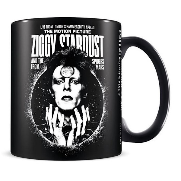 David Bowie Ziggy Stardust Mug Storlek: En Storlek Svart Black One Size