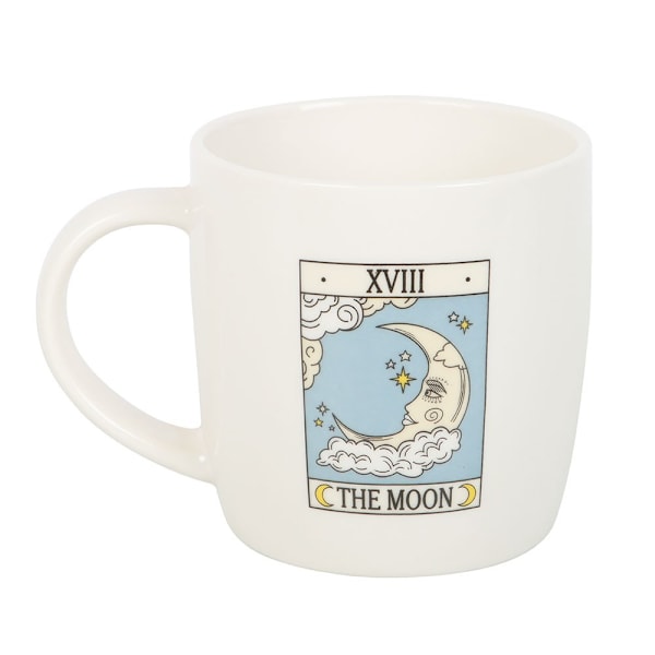 Something Different Tarot The Moon Mugg En Storlek Vit White One Size