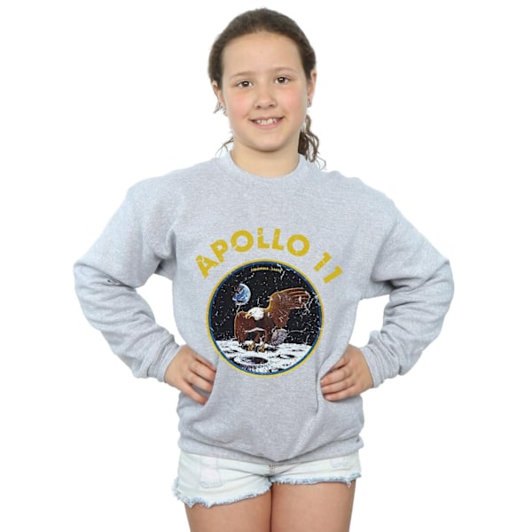 NASA Girls Classic Apollo 11 Sweatshirt 9-11 år Sports Grey Sports Grey 9-11 Years