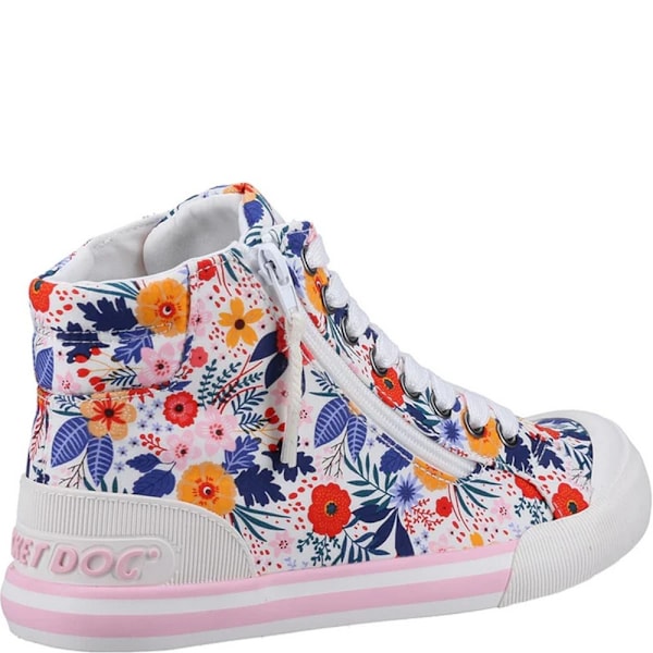 Rocket Dog Womens/Ladies Jazzin Malden Floral High Tops 4 UK Mu Multicoloured 4 UK