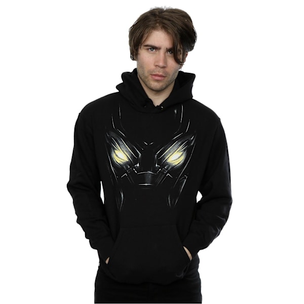 Marvel Herr Svart Panther Ögon Hoodie XL Svart Black XL