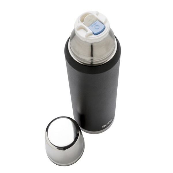 Swiss Peak Elite Koppar Vakuumisolering 1L Flaska One Size Bla Black One Size