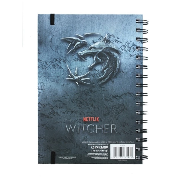 The Witcher Connected By Fate A5 Notebook One Size Blå/Grå Blue/Grey One Size