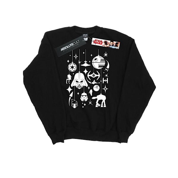 Star Wars Jul Dekorationer Sweatshirt M Svart Black M