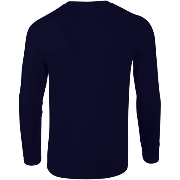 Gildan Soft Style långärmad T-shirt M Navy Navy M