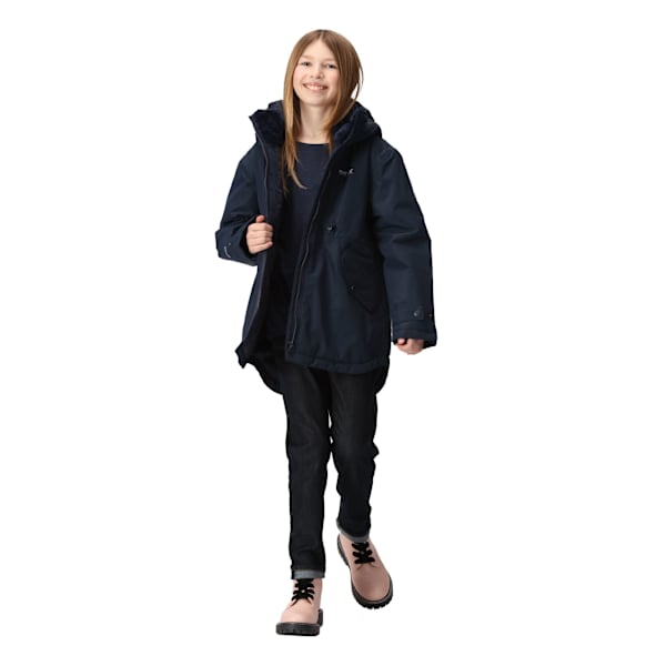Regatta Barn/Barn Violane Vattentät Skidjacka 9-10 År Navy 9-10 Years