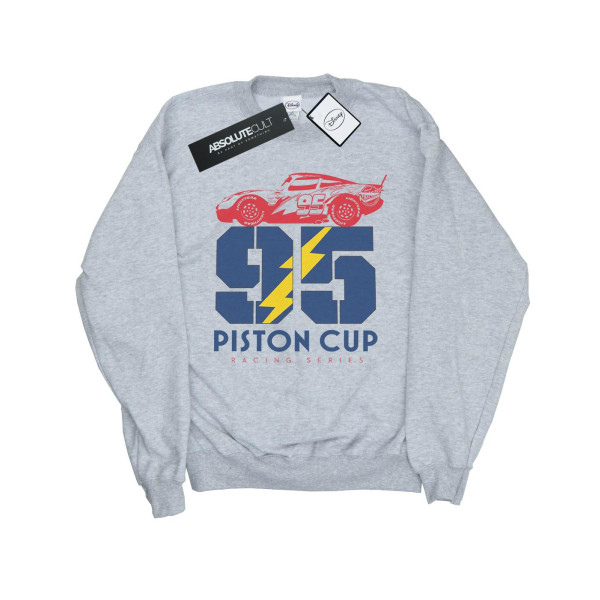 Disney Girls Cars Piston Cup 95 Sweatshirt 7-8 år Sports Grå Sports Grey 7-8 Years