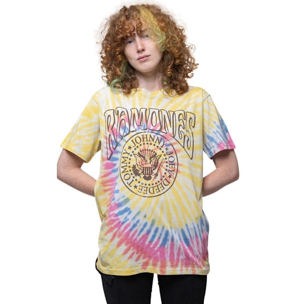 Ramones Unisex Adult Psych T-Shirt L Gul Yellow L