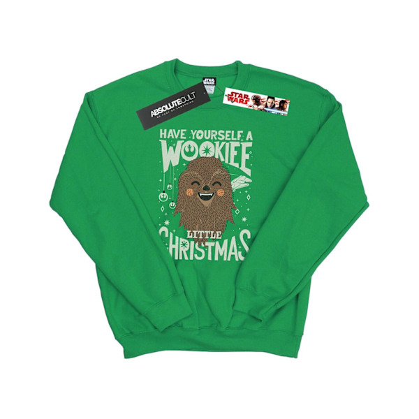 Star Wars Wookiee Liten Jultröja L Irländsk Grön Irish Green L