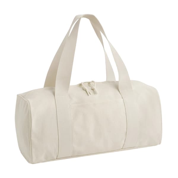 Bagbase Edit Canvas Duffle Bag One Size Natural Natural One Size