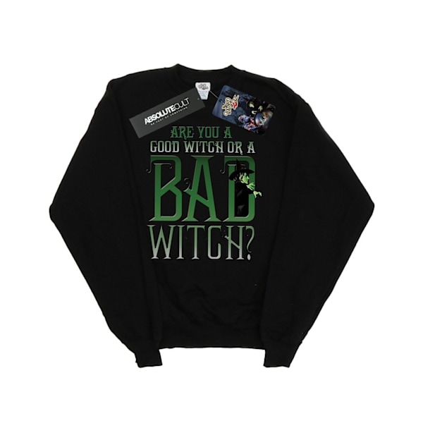 Trollkarlen från Oz Flickor Goda Häxa Onda Häxa Sweatshirt 7-8 År Black 7-8 Years