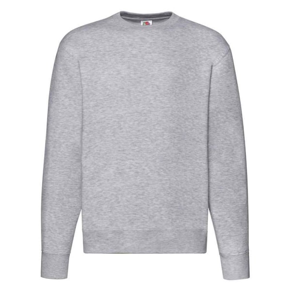 Fruit of the Loom Unisex Premium Drop Shoulder Sweatshirt Heather Grey L