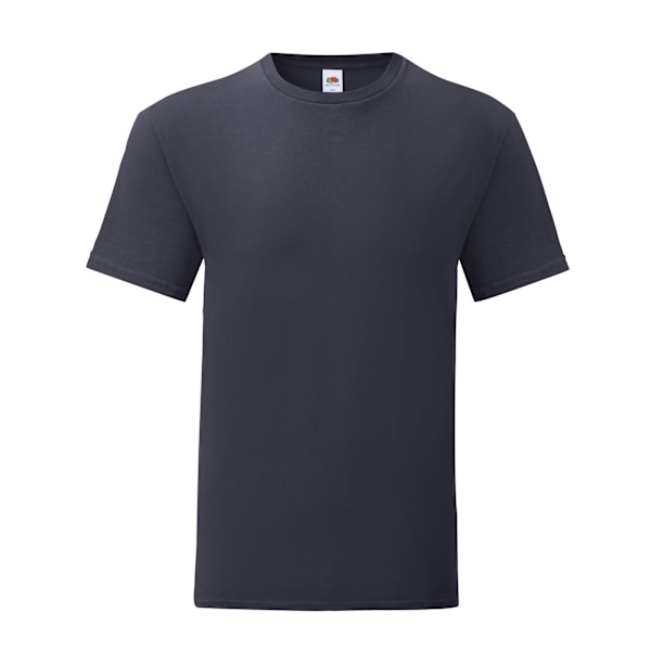 Fruit Of The Loom Mens Heather Iconic 150 T-Shirt 4XL Deep Navy Deep Navy 4XL