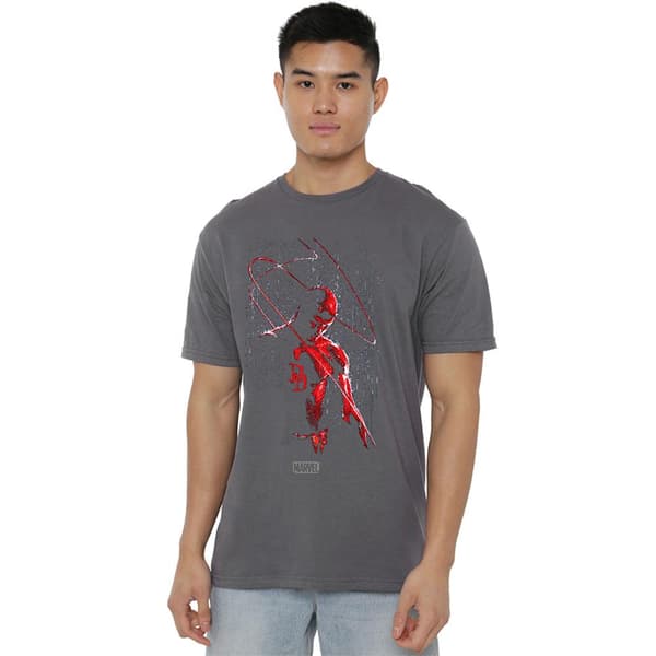 Daredevil Unisex Vuxen Regn T-Shirt L Kolgrå Charcoal L