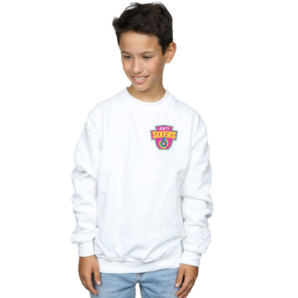 Ready Player One Boys Anti Sixers Breast Logo Sweatshirt 9-11 Y White 9-11 Years