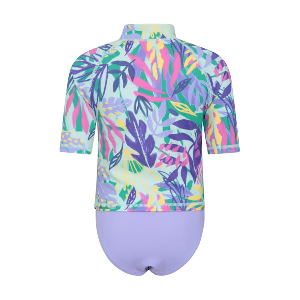 Mountain Warehouse Barnkläder/Barn Rash Guard Set 2-3 År Grön Green/Purple 2-3 Years