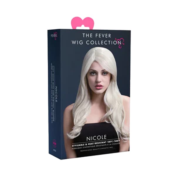 Fever Dam/Dam Nicole Peruk One Size Blond Blonde One Size