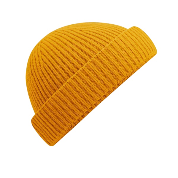 Beechfield Harbour Beanie One Size Senapsgul Mustard Yellow One Size